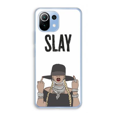 Slay All Day: Xiaomi Mi 11 Lite Transparant Hoesje