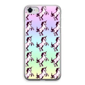 Musketon Unicorn: iPhone 8 Transparant Hoesje