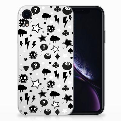 Silicone Back Case Apple iPhone Xr Silver Punk