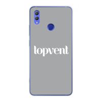 Topvent Grijs Wit: Honor Note 10 Transparant Hoesje