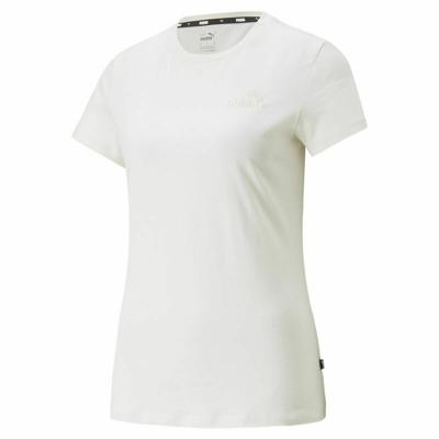 Dames-T-Shirt met Korte Mouwen Puma Wit - Maat: XS