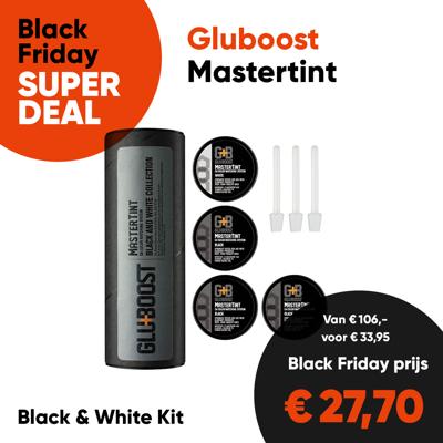 GluBoost MasterTint Black and White Kit Pigmentpoeder Set voor CA Lijmen - Aanbieding GluBoost MasterTint Black and White Kit Pigmentpoeder Set voor CA Lijmen - Aanbieding