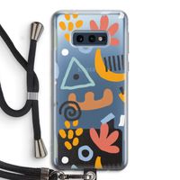 Abstract: Samsung Galaxy S10e Transparant Hoesje met koord