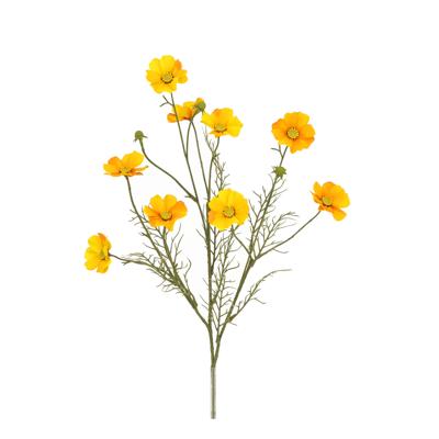 Cosmea Kunsttak 78cm Geel