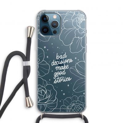 Good stories: iPhone 12 Pro Transparant Hoesje met koord