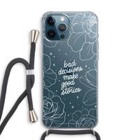 Good stories: iPhone 12 Pro Transparant Hoesje met koord
