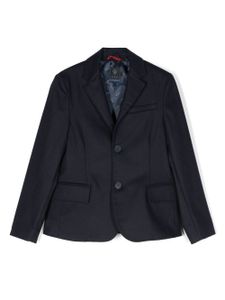 Fay Kids blazer à simple boutonnage - Bleu