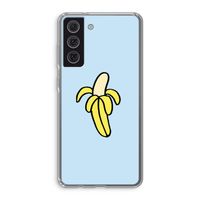 Banana: Samsung Galaxy S21 FE Transparant Hoesje