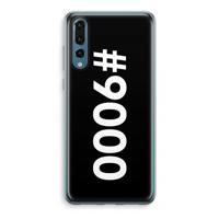#9000: Huawei P20 Pro Transparant Hoesje