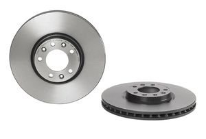 Remschijf COATED DISC LINE BREMBO, Remschijftype: Binnen geventileerd, u.a. für Peugeot, Citroën, Opel, DS, Vauxhall, Toyota