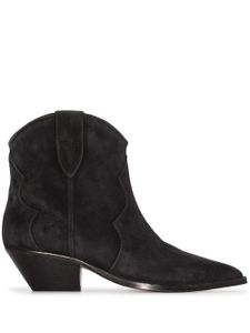 ISABEL MARANT bottines en daim - Noir