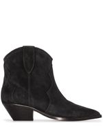 ISABEL MARANT bottines en daim - Noir