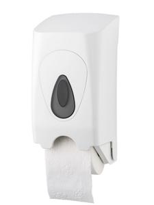 PlastiQline PlastiQline 2-rols toiletrolhouder (standaard) PQDuoPlus - wit