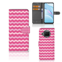 Xiaomi Mi 10T Lite Telefoon Hoesje Waves Pink - thumbnail