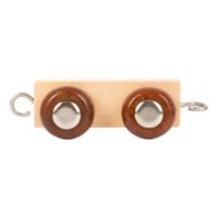 Small Foot - houten lettertrein trailer - 12 stuks