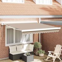 Automatische Inklapbare Luifel Beige 350 x 250 cm
