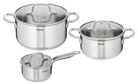 Tefal Virtuoso E4926S pannenset 3-delig (steelpan 14 cm, kookpan 20/24 cm) - thumbnail