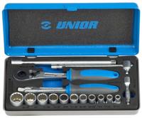 Unior doppenset 12k 1/4" 188bi12p16inch