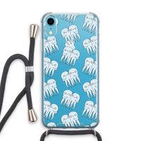 Octopussen: iPhone XR Transparant Hoesje met koord