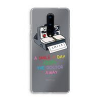 Smile: OnePlus 8 Transparant Hoesje