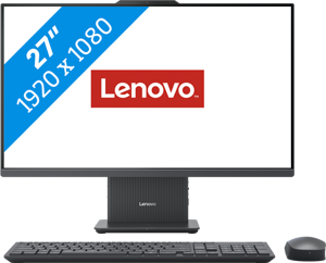 Lenovo IdeaCentre AIO 27IRH9 Intel® Core™ i5 i5-13420H 68,6 cm (27") 1920 x 1080 Pixels Alles-in-één-pc 16 GB DDR5-SDRAM 512 GB SSD Windows 11 Home Wi-Fi 6 (802.11ax) Grijs