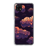 Patroon Wolken: Samsung Galaxy A22 5G Transparant Hoesje