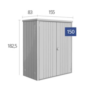 Biohort | Tuinkast Gr. 150 | Donkergroen