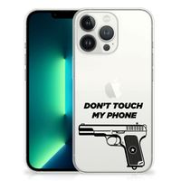 iPhone 13 Pro Max Silicone-hoesje Pistol DTMP - thumbnail