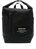 Moncler sac à dos Nakoa en toile - Noir - thumbnail