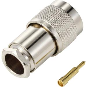 TRU COMPONENTS TC-12885920 N-connector Stekker, recht 50 Ω 1 stuk(s)