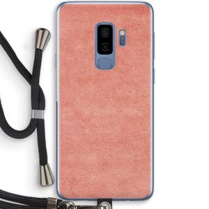 Marrakech Walls: Samsung Galaxy S9 Plus Transparant Hoesje met koord
