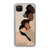 Sweet creatures: Google Pixel 4a Transparant Hoesje