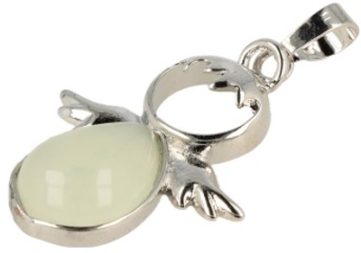 Beschermengel Hanger Jade Serpentijn - Mei