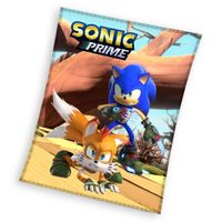 Sonic Prime fleece plaid - 130 x 170 cm Sonic Prime fleece plaid - 130 x 170 cm
