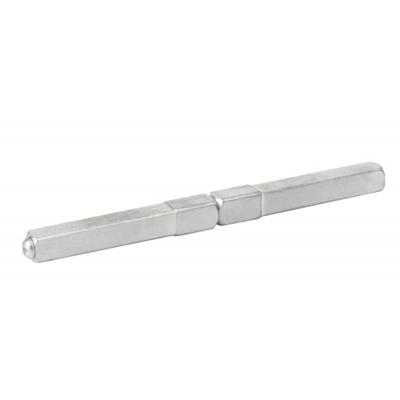 Maasland gedeelde krukstift - 8-9-8 mm - lengte 120mm