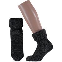 Apollo Slofsok anti slip unisex zwart 39-42 Apollo Slofsok anti slip unisex zwart 39-42