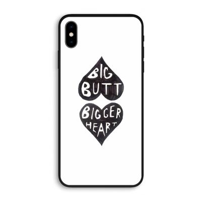 Big butt bigger heart: iPhone XS Max Biologisch afbreekbaar hoesje