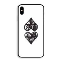 Big butt bigger heart: iPhone XS Max Biologisch afbreekbaar hoesje
