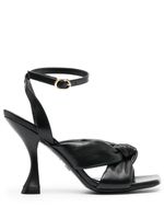 Stuart Weitzman sandales Playa 110 mm en cuir - Noir - thumbnail