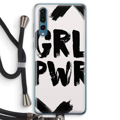 Girl Power #2: Huawei P20 Pro Transparant Hoesje met koord