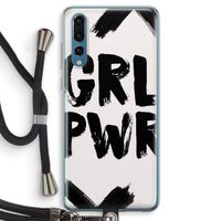 Girl Power #2: Huawei P20 Pro Transparant Hoesje met koord
