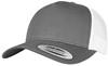 Flexfit FX6506T 5-Panel Retro Trucker 2-Tone Cap - Charcoal/White - One Size