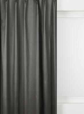 HEMA Gordijnstof Amsterdam verduisterend donkergrijs (donkergrijs)