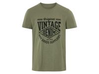 LIVERGY Heren T-shirt (Kaki, L)