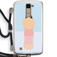Mirror: LG K10 (2016) Transparant Hoesje met koord