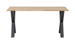 WOOOD Eettafel 'Tablo' met X-poot, 180 x 90cm