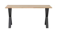 WOOOD Eettafel 'Tablo' met X-poot, 180 x 90cm