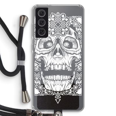 Seek & Destroy: Samsung Galaxy S21 FE Transparant Hoesje met koord