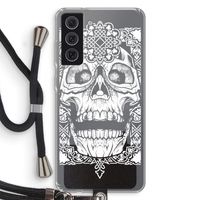 Seek & Destroy: Samsung Galaxy S21 FE Transparant Hoesje met koord