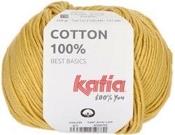 Katia Cotton 100% 061 Licht mosterdgeel